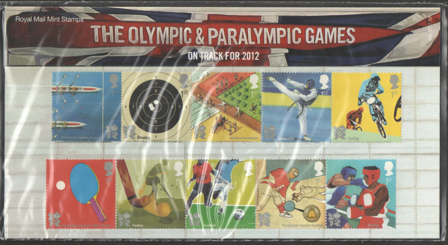 (image for) 2010 On Track For London 2012 Presentation Pack 444 - Click Image to Close